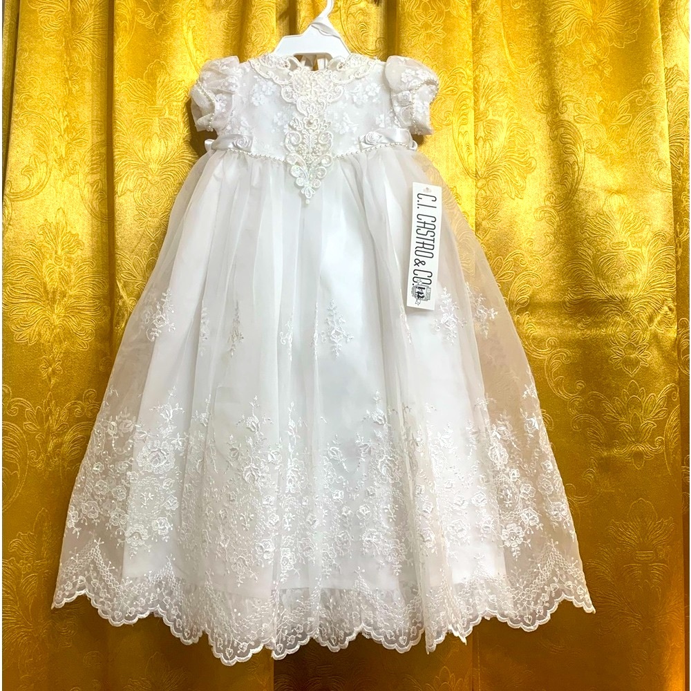 NWT Christening Gown 9M Baptism